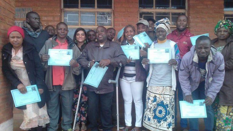 Participants Receive Certificates