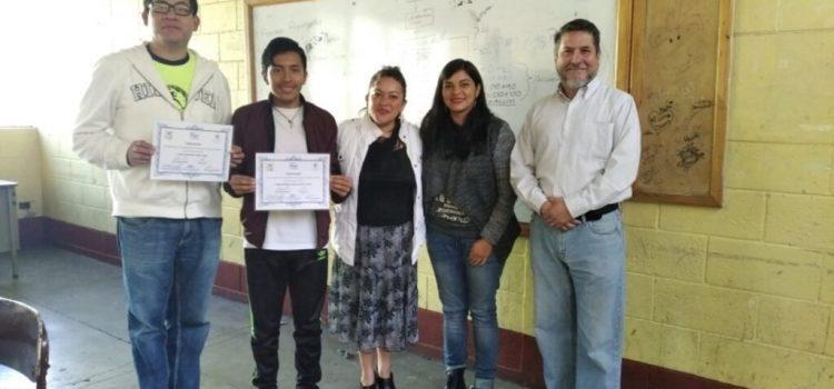 Vocational Training of deaf Mayans to be Software Programmers - Reception of Certificates