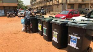 Waste separation and collection in Luanda, Angola